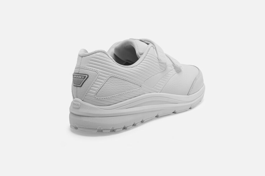 Brooks Running Shoes - Addiction Walker V-Strap 2 Mens - White - QYK-584126